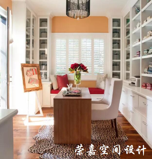 书房这么美，还能专心地看书吗？