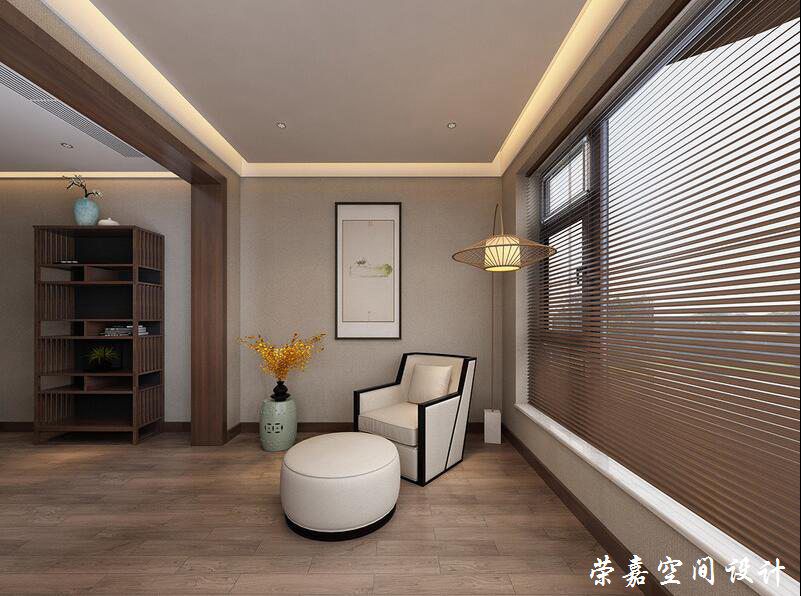 上海装修案例中式雅致 和简清静
