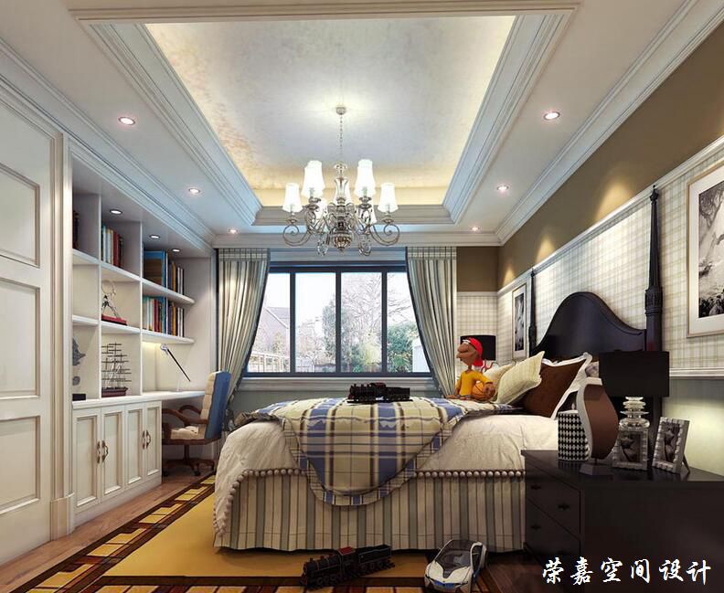 上海装修案例典雅华丽 欧式三居