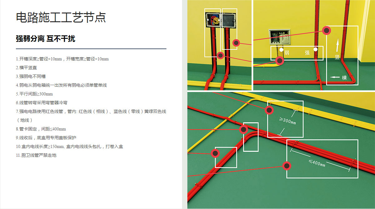 电路施工工艺