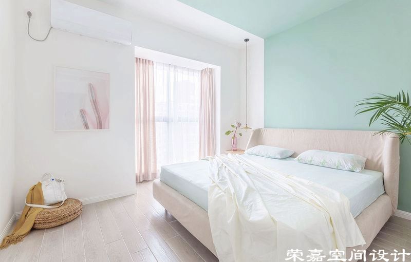 上海装修案例两居旧房翻新成北欧小清新，生活换一种色彩